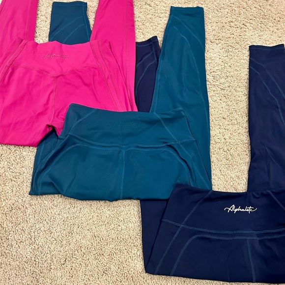 Alphalete Leggings Bundle of 3 Size Medium - Picture 3 of 5